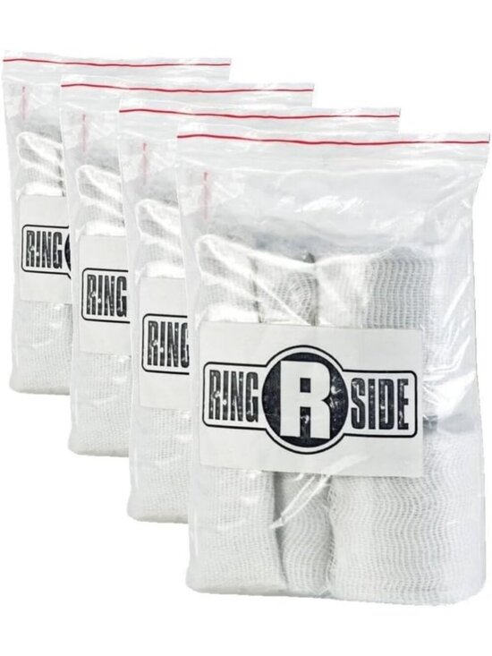 Other - White Gauze Kit for First Aid - Pack of 4, Essential Medical Supplies